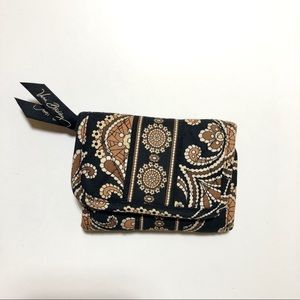 Vera Bradley Caffe Latte Trifold Wallet